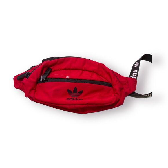 Adidas National Waist Pack Fanny Pack Travel Purse Dark Red‎ CK6589 - Picture 3 of 7